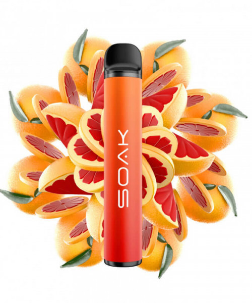 Электронная сигарета Soak X - Sicilian Orange (Сицилийский апельсин), 1500 затяжек