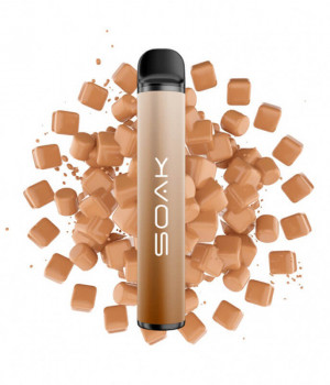 Электронная сигарета Soak X - Toffee (Кремовый ирис), 1500 затяжек