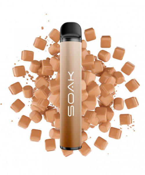 Электронная сигарета Soak X - Toffee (Кремовый ирис), 1500 затяжек