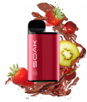 Электронная сигарета Soak M 4000 - Fruit Belgian Beer (Фруктовая вишня с пивной ноткой), 4000 затяжек