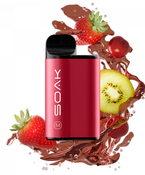 Электронная сигарета Soak M 4000 - Fruit Belgian Beer (Фруктовая вишня с пивной ноткой), 4000 затяжек