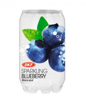 Лимонад OKF Sparkling - Blueberry, 0.35 л