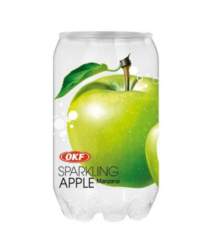 Лимонад OKF Sparkling - Green Apple, 0.35 л