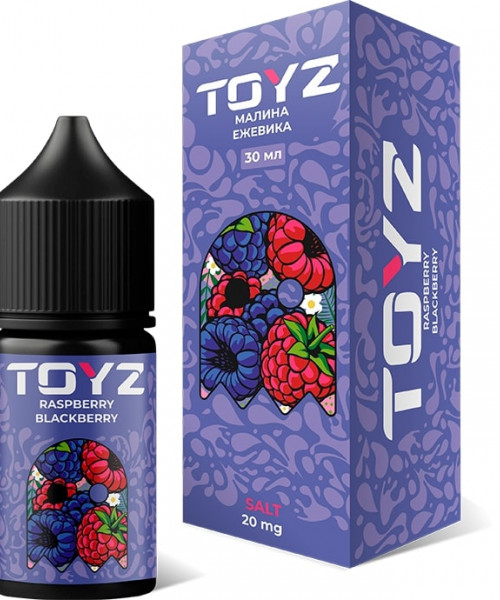 Жидкость Toyz 30 мл strong 20 мг - Raspberry-blackberry mix (Малина Ежевика)