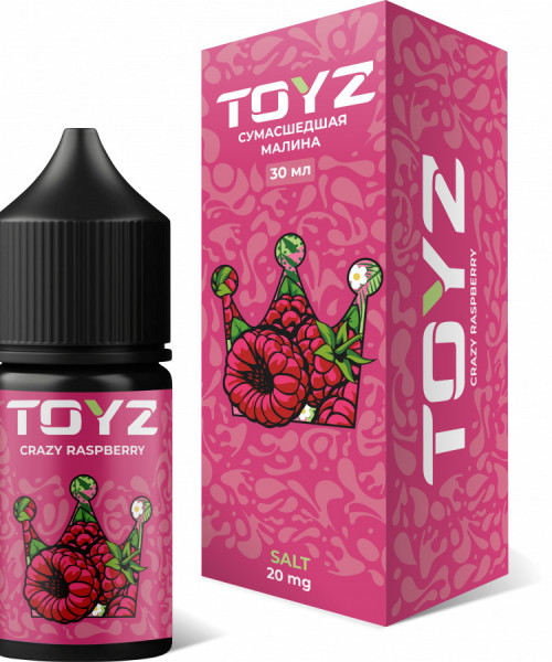 Жидкость Toyz 30 мл 20 мг - Crazy raspberry (Сумасшедшая Малина)