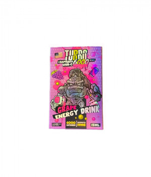 Электронная сигарета Turbo - Виноградный энергетик, 6000 затяжек