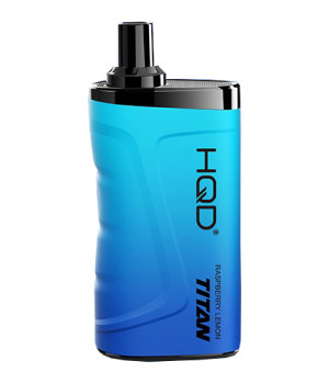Электронная сигарета HQD Titan - Raspberry Lemon (Малина Лимон), 7000 затяжек