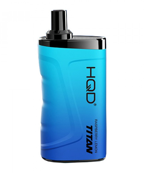 Электронная сигарета HQD Titan - Raspberry Lemon (Малина Лимон), 7000 затяжек