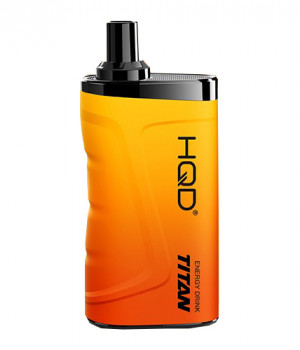 Электронная сигарета HQD Titan - Banana ice (Банан), 7000 затяжек