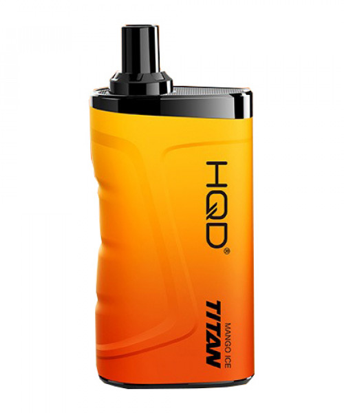 Электронная сигарета HQD Titan - Mango Ice (Манго), 7000 затяжек