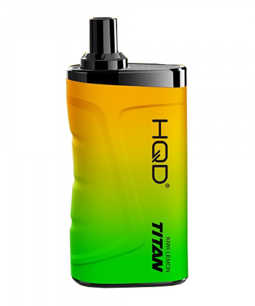 Электронная сигарета HQD Titan - Kiwi Lemon (Киви Лимон), 7000 затяжек
