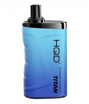 Электронная сигарета HQD Titan - Blueberry Raspberry (Черника Малина), 7000 затяжек