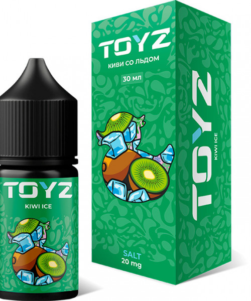 Жидкость Toyz 30 мл strong 20 мг - Kiwi ice (Киви со льдом)