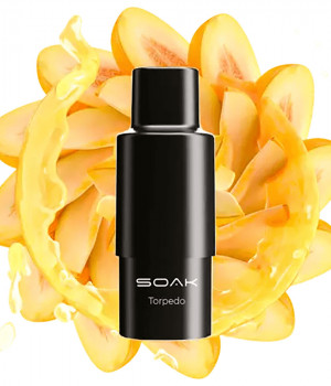 Картридж SOAK Q - Torpedo (Дыня), 1500 затяжек