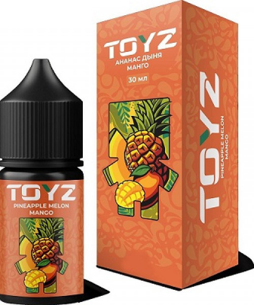 Жидкость Toyz 30 мл strong 20 мг - Pineapple melon and mango (Ананас, Дыня и Манго)