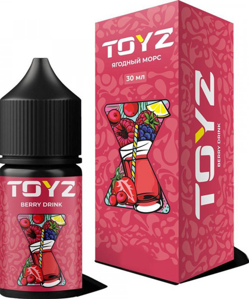 Жидкость Toyz 30 мл strong 20 мг - Berry drink (Ягодный морс)