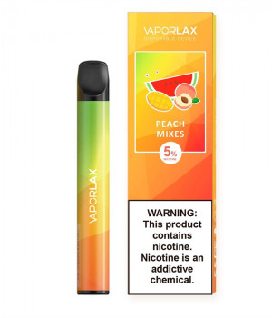 Электронная сигарета Vaporlax - Peach Mixes (Арбуз-Персик-Манго), 800 затяжек
