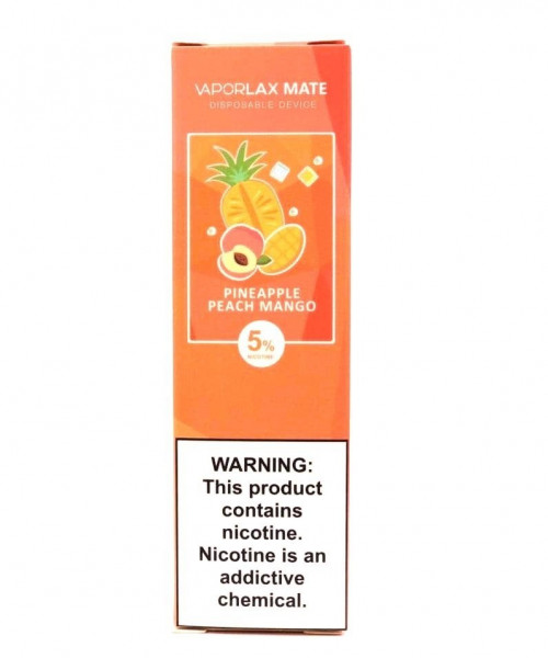 Электронная сигарета Vaporlax - Pineapple peach mango (Ананас-Персаик-Манго), 800 затяжек