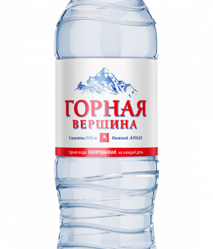 Вода Горная Вершина - Газ., 0.5л