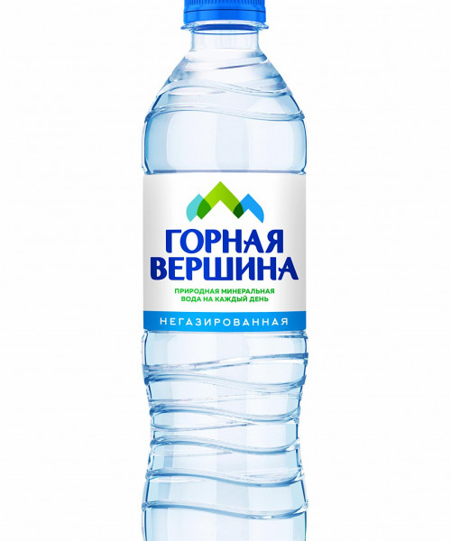 Вода Горная Вершина - Негаз., 0.5л