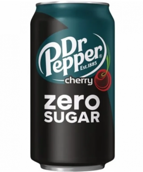 Лимонад DR.PEPPER - Cherry Zero, 0.355 л