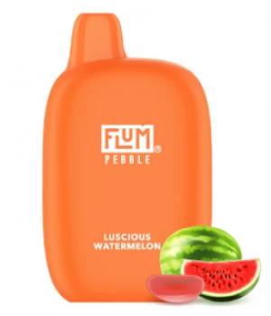 Электронная сигарета Flum Pebble - Luscious Watermelon (Арбуз), 6000 затяжек